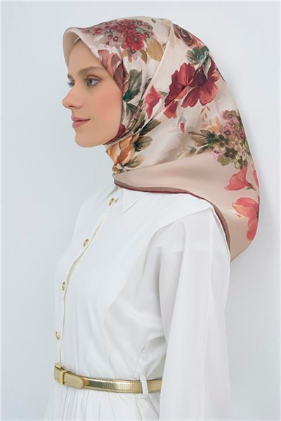 Armine Yeni Sezon 2026 Saf İpek Sura Eşarp 9520D 06