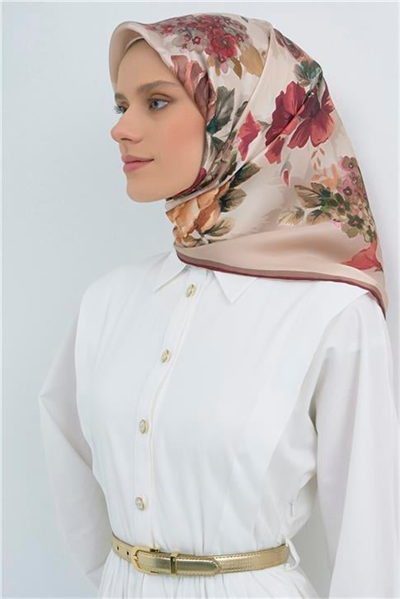 Armine Yeni Sezon 2026 Saf İpek Sura Eşarp 9520D 06