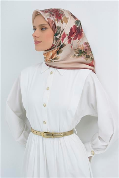 Armine Yeni Sezon 2026 Saf İpek Sura Eşarp 9520D 06