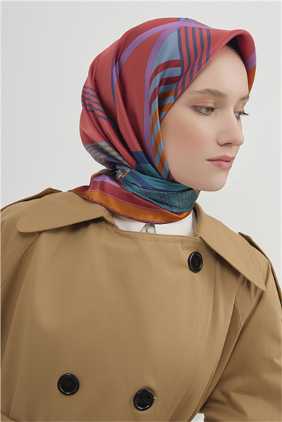 Armine  Saf İpek Sura Eşarp 9521D 54