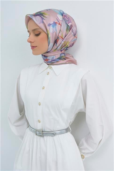 Armine  Saf İpek Sura Eşarp 9524D 52