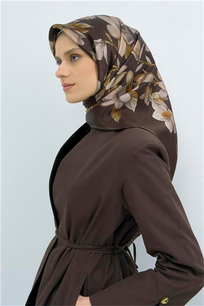 Armine  Saf İpek Sura Eşarp 9524D 55