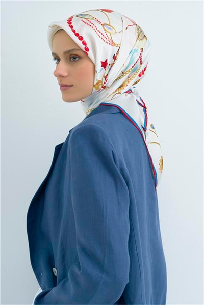 Armine  Saf İpek Sura Eşarp 9527D 01
