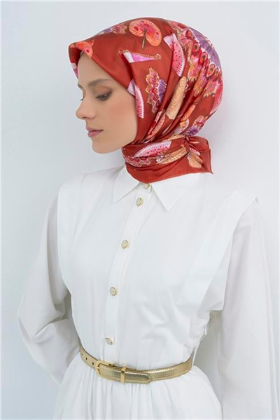 Armine  Saf İpek Sura Eşarp 9532D 35