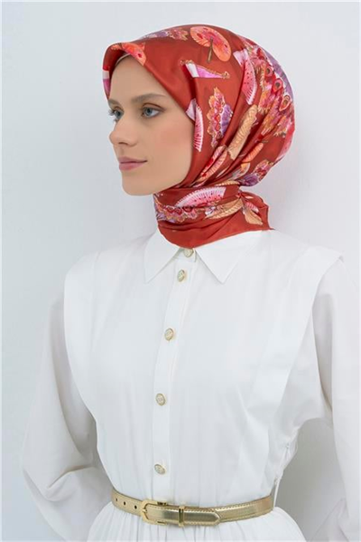 Armine  Saf İpek Sura Eşarp 9532D 35
