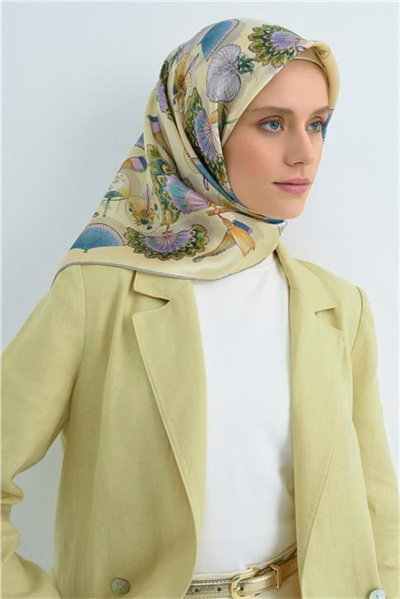 Armine  Saf İpek Sura Eşarp 9532D 85
