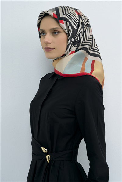 Armine  Saf İpek Sura Eşarp 9534D 86