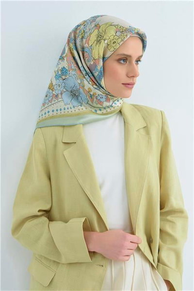 Armine  Saf İpek Sura Eşarp 9535D 84