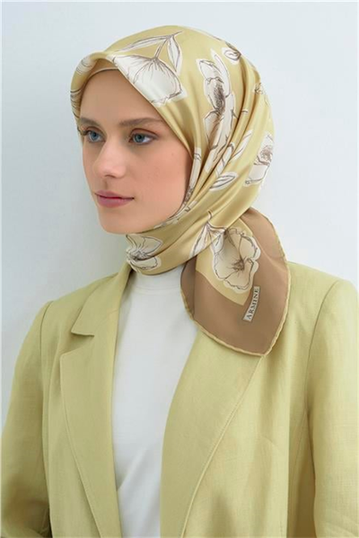 Armine  Saf İpek Sura Eşarp 9536D 37