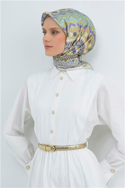 Armine  Saf İpek Sura Eşarp 9542D 33