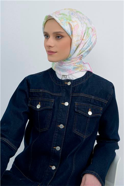 Armine  Saf İpek Sura Eşarp 9545D 01