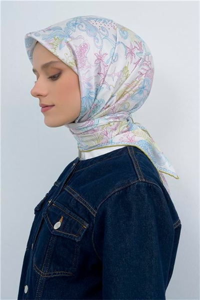 Armine  Saf İpek Sura Eşarp 9545D 53