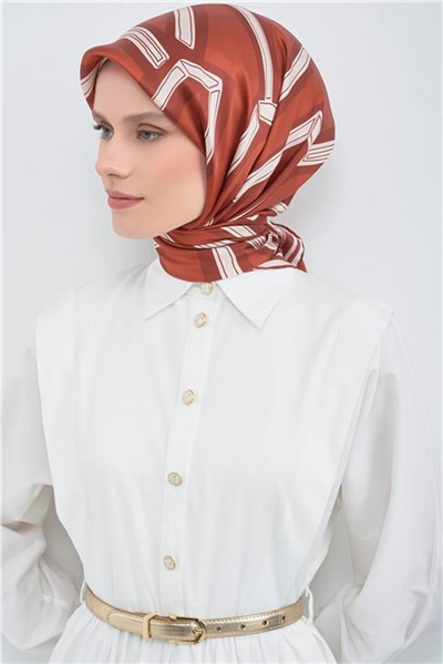Armine  Saf İpek Sura Eşarp 9547D 04