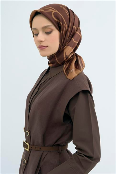 Armine  Saf İpek Sura Eşarp 9553D 03