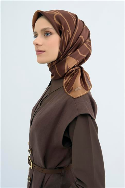 Armine  Saf İpek Sura Eşarp 9553D 03
