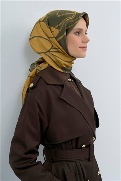 Armine  Saf İpek Sura Eşarp 9553D 84
