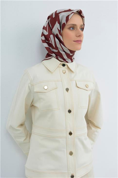 Armine  Saf İpek Sura Eşarp 9554D 51