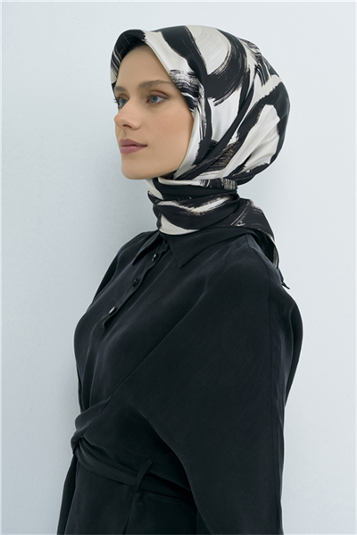 Armine  Saf İpek Sura Eşarp 9555D 01