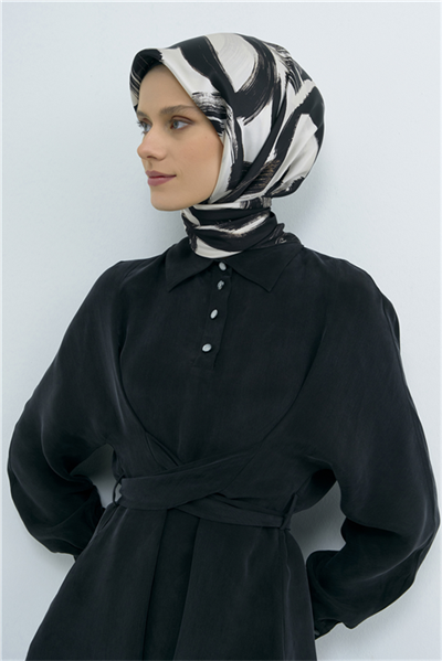 Armine  Saf İpek Sura Eşarp 9555D 01