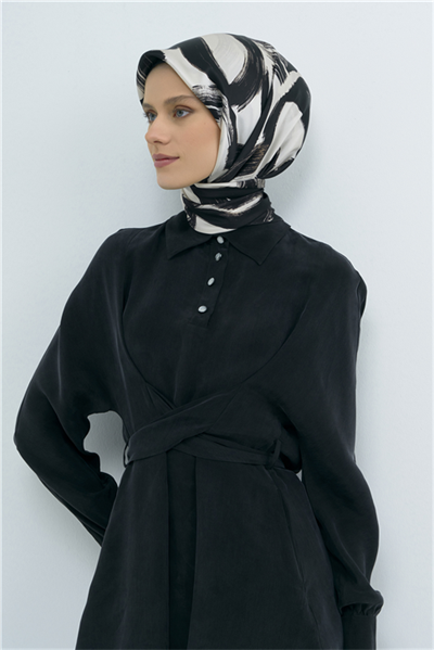 Armine  Saf İpek Sura Eşarp 9555D 01