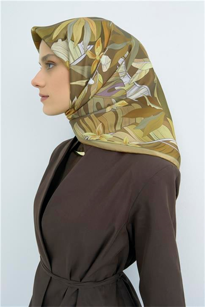 Armine  Saf İpek Twill Eşarp 9500D 50