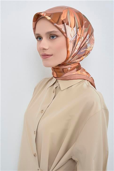 Armine  Saf İpek Twill Eşarp 9500D 51