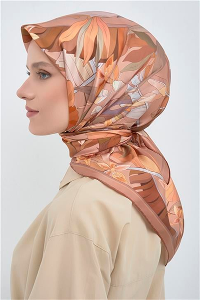 Armine  Saf İpek Twill Eşarp 9500D 51