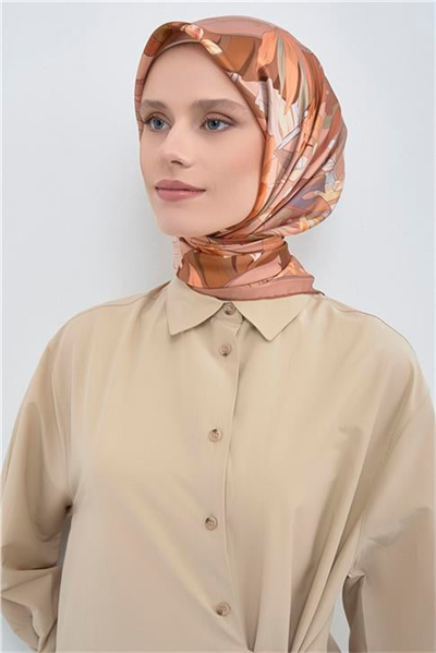 Armine  Saf İpek Twill Eşarp 9500D 51