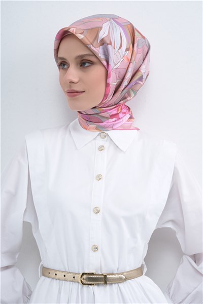 Armine  Saf İpek Twill Eşarp 9500D 52