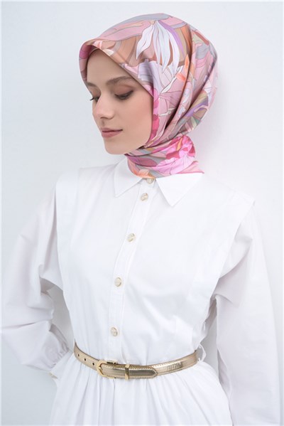 Armine  Saf İpek Twill Eşarp 9500D 52