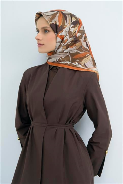 Armine  Saf İpek Twill Eşarp 9500D 80