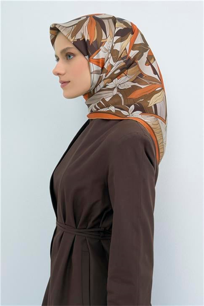 Armine  Saf İpek Twill Eşarp 9500D 80