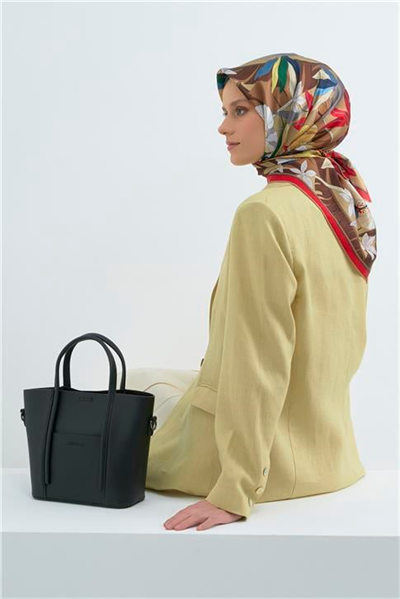 Armine  Saf İpek Twill Eşarp 9500D 86