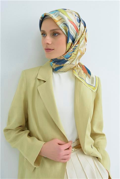 Armine  Saf İpek Twill Eşarp 9500D 87