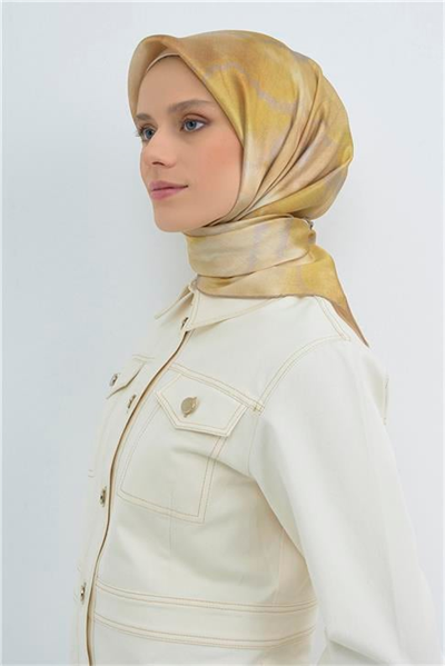 Armine  Saf İpek Twill Eşarp 9501D 34