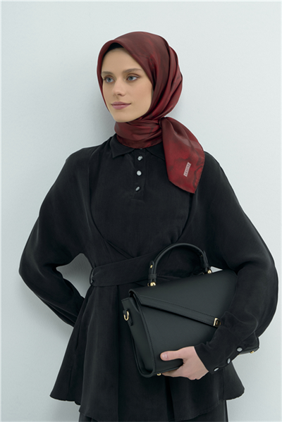 Armine  Saf İpek Twill Eşarp 9501D 50