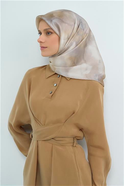 Armine  Saf İpek Twill Eşarp 9501D 84