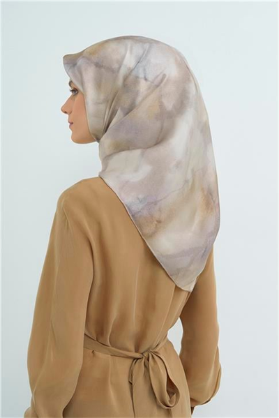 Armine  Saf İpek Twill Eşarp 9501D 84