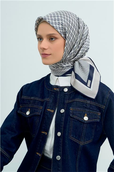 Armine Yeni Sezon 2026 Saf İpek Twill Eşarp 9502D 01