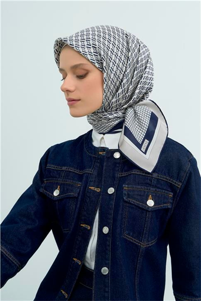 Armine Yeni Sezon 2026 Saf İpek Twill Eşarp 9502D 01