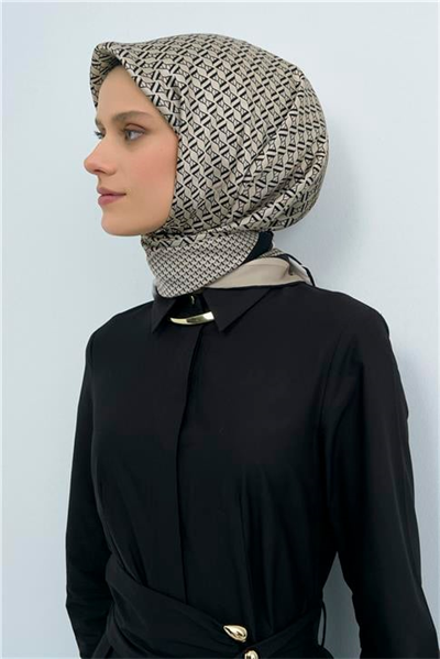 Armine Yeni Sezon 2026 Saf İpek Twill Eşarp 9502D 03