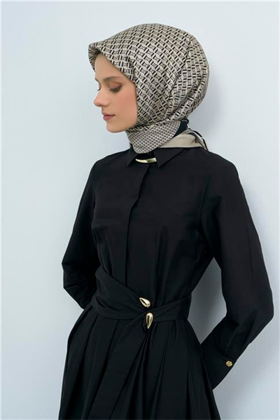 Armine Yeni Sezon 2026 Saf İpek Twill Eşarp 9502D 03