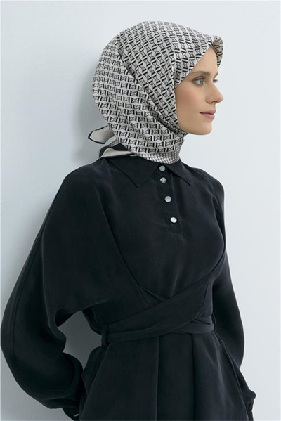 Armine Yeni Sezon 2026 Saf İpek Twill Eşarp 9502D 05