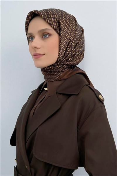 Armine Yeni Sezon 2026 Saf İpek Twill Eşarp 9502D 06