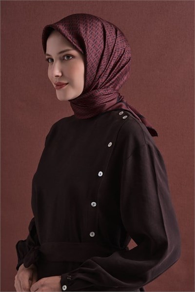 Armine  Saf İpek Twill Eşarp 9502D 12