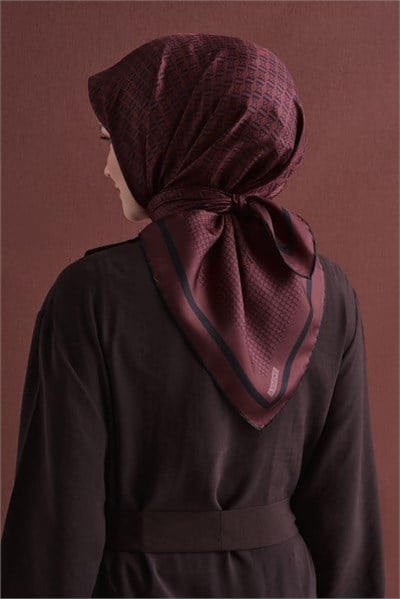Armine  Saf İpek Twill Eşarp 9502D 12