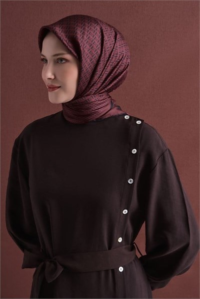 Armine  Saf İpek Twill Eşarp 9502D 12