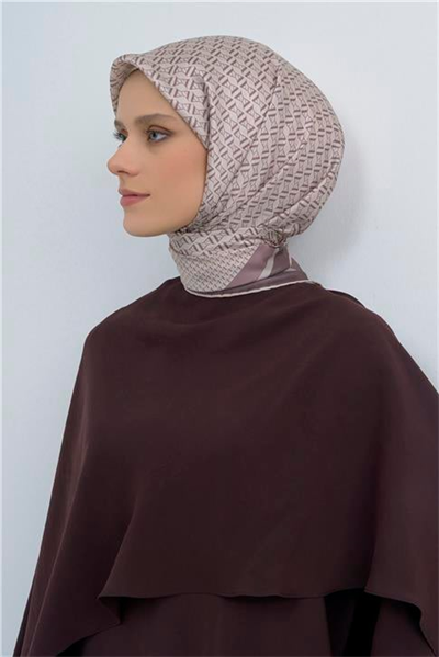 Armine Yeni Sezon 2026 Saf İpek Twill Eşarp 9502D 35
