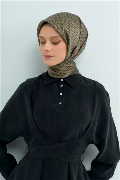 Armine Yeni Sezon 2026 Saf İpek Twill Eşarp 9502D 55