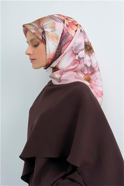Armine  Saf İpek Twill Eşarp 9503D 06